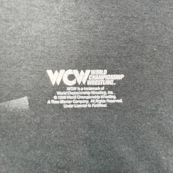 Vintage WCW Goldberg Shirt Mens Large Black Wrestling‎ T-Shirt Tee 90s WWF WWE - Picture 2 of 14